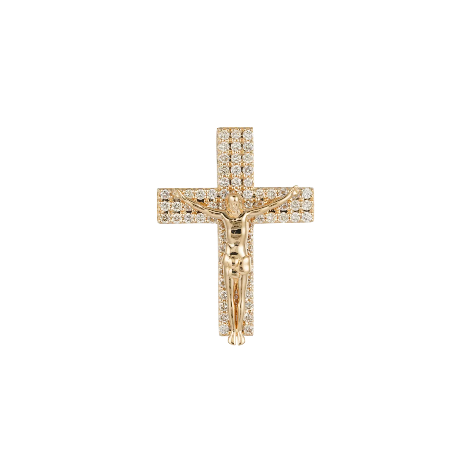 Diamond Crucifix Cross Pendant